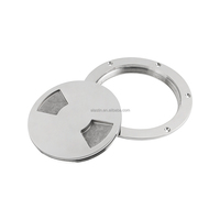Accessoires marins de qualité supérieure, plaque d'inspection de pont en acier inoxydable 316 résistant à la corrosion pour bateau