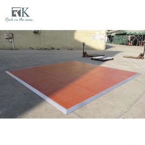 Pista de Baile con Aspecto de Madera, Plataforma de Madera Estable y Desmontable - Product Image 4