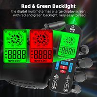 Multimètre numérique intelligent BSIDE A1X, mini testeur de tension CC rechargeable, indicateur de batterie faible, écran ID, tension sans contact