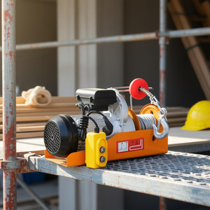 Polipasto Eléctrico Portátil Pequeño 220V SANTWELL, Grúa de Elevación Ligera con Base de Polea para Taller de Construcción - Product Image 4