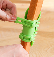 Nouveauté 2025 – Sangles de massage en silicone pour pattes de table, pour démêler les poils de chat