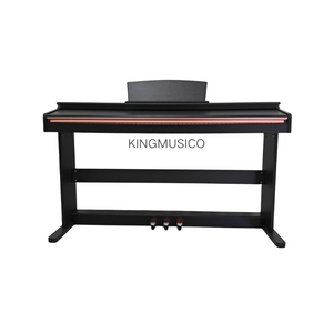 Piano digital de 88 teclas con chip de Taiwán, auriculares duales, USB e interfaces de audio, 800 tonos, 600 ritmos, grabación y metrónomo - Product Image 1