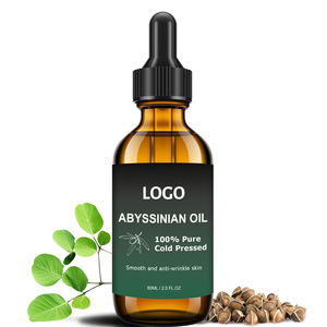 Aceite esencial de etiqueta privada, suero de masaje facial, Abisinio prensado en frío puro para alisar el cuerpo del cabello, origen de semilla antiarrugas - Product Image 1