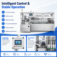 Machine de remplissage et de scellage de tubes de dentifrice à grande vitesse, diamètre du tube de 10 à 50 mm, pour dentifrice