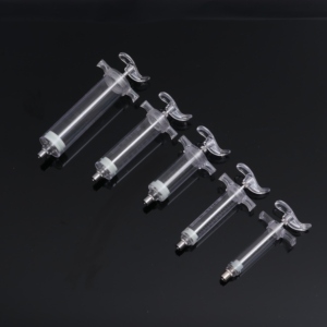 प्लास्टिक स्टील पशु सिरिंज, पशुपालन के लिए विभिन्न विनिर्देश, पोल्ट्री और पशु चारा उपकरण के लिए सिरिंज - Product Image 1