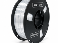 Filament PETG transparent 1,75 mm 1 kg, clair, diffuseur de lumière, filament d'imprimante 3D Yiqiu3D pour diffuseurs LED, Bambu Lab & Creality