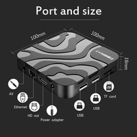 T95 Max H618 Android 12 TV Box WiFi de Doble Banda 4K UHD Smart TV Reproductor Multimedia de Transmisión IPTV OTT Integrado