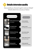 Lit superposé double moderne en acier, design inspiré de Malaisie, pour usage extérieur en chambre, idéal pour hôtels, écoles, réfugiés