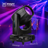 Big Dipper LB295 Led CCT libremente giratorio Delgado Zoom ángulo cabeza móvil haz de luz soporte DJ concierto deshierbe