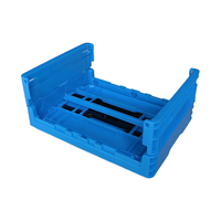 Caisses en plastique pliables 400*300*170mm, boîtes pliables pour fruits et légumes, pour supermarchés et camping