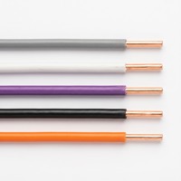Fil conducteur en cuivre massif BV 6 mm 99,995 %, monoconducteur, isolé PVC, pour alimentation et chauffage 750 V, usage industriel, automobile, domestique et électrique.