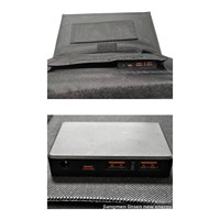 Approvisionnement direct usine : Chargeur solaire pliable monocristallin léger 60W 18V 4A, étanche, pour sac de camping, certifié RoHS 1