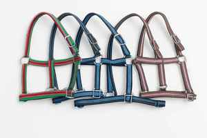 Cabestro de caballo de nailon ajustable de ajuste cómodo con Herrajes de metal Diseño duradero Ideal para equitación, entrenamiento y aseo - Product Image 3