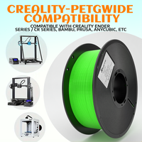 Filament 3D PETG mat haute vitesse LZK personnalisé en gros, 1 kg par rouleau, 1,75 mm, 240°C, CN GUA pour imprimantes 3D