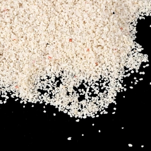 Sable d'aquarium blanc Aragonite - Substrat naturel pour aquariums de tétra, sable d'aquarium tamponnant le pH, 50L, utilisation en extérieur - Product Image 1