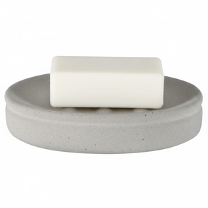 Portasapone in ceramica Spirella 'Cement' grigio 14 x 10 x 3 cm - Product Image 2