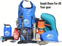 Sacs à dos imperméables de randonnée et de camping en PVC 500D de haute qualité, sacs personnalisés avec logo