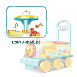 DWI Dowellin Entraînement à la marche <span class=keywords><strong>pour</strong></span> bébé Voiture à pédales Jouet <span class=keywords><strong>pour</strong></span> enfants Marcheur Voiture à piles <span class=keywords><strong>Train</strong></span> <span class=keywords><strong>pour</strong></span> bébé - Product Image 5