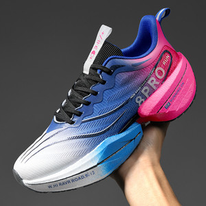 Unisex Giản Dị Sneakers Trọng Lượng Nhẹ Lưới Thoáng Khí Giày Thể Thao Đa-Màu Carbon Tấm Chạy Giày Tùy Chỉnh Cao Su Cho - Product Image 2