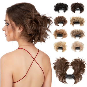 Nouvelles Tendances : <span class=keywords><strong>Chignon</strong></span> Synthétique Effet Coiffure Désordonnée pour Femme, Vente en Gros, Postiches et Extensions <span class=keywords><strong>de</strong></span> Cheveux - Product Image 1