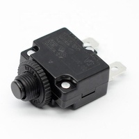 Interruptor de Circuito Miniatura de Botón Pulsador de la Serie 88 L2 25A, Interruptor Térmico de Reinicio Manual Automático, Protector de Sobrecarga para Moto