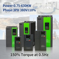 Variateur de fréquence vectoriel sans capteur série HL750 15KW 18.5KW pour machine textile et broyeur à béton