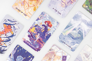 Kartu <span class=keywords><strong>Tarot</strong></span> Monsun. Tiga Versi, Gaya Seni Dongeng Penyembuhan yang Indah - Product Image 2