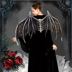 <span class=keywords><strong>Disfraz</strong></span> <span class=keywords><strong>Dragon</strong></span> Wings Crest Set Venta al por mayor Mascarada Carnaval Fiesta Capa - Product Image 1