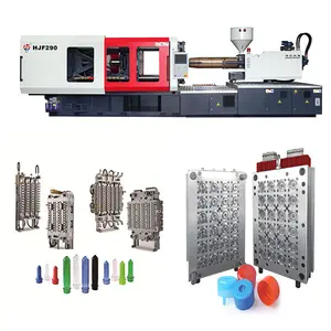 China 240T 290T Voll automatische PET-Preform-Spritz gieß maschine Preis Kleiner Flaschen verschluss Herstellung von Formform maschinen