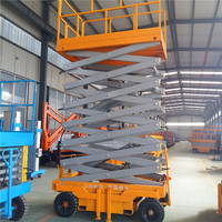 Plateforme élévatrice à ciseaux autopropulsée en aluminium, échelle électrique, conception industrielle, utilisation dans la construction, conception de modèle 3D CN