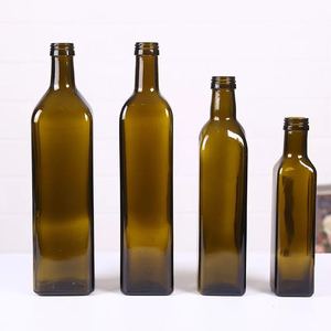 Fabricante precio de fábrica de alta calidad claro botella de aceite de oliva de cocina hogar utilizado botella de vidrio de 200ml - Product Image 2