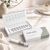 Vente en gros usine : Coffret cadeau élégant pour stylo injecteur médical, doublure EVA personnalisée, fermeture magnétique, impression quadricolore pour