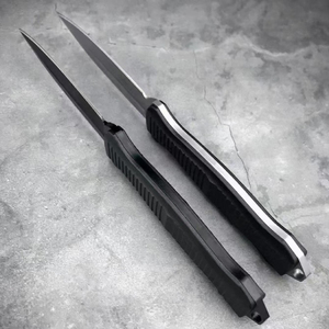 Couteau portable personnalisé HK DE042 BM OEM avec lame fixe D2, manche G10, multifonction, en acier inoxydable, pour le camping, la chasse, la survie, le bricolage - Product Image 3