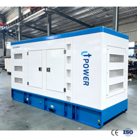 Générateur diesel super silencieux de type silencieux 200 kW 250 kVA triphasé démarrage automatique démarrage à distance ATS 1800 tr/min 50/60 Hz 480 V