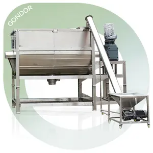 Commercial Horizontal Tobacco Bath Bomb Substrate Spice Ribbon Blender Dry Powder Mix Mixer Machine Price