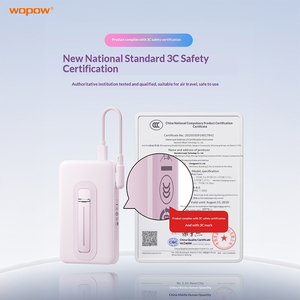 Banque d'alimentation portable ultra-fine de 2 cm, 20 W, charge magnétique sans fil rapide, 10000 mAh - Product Image 1