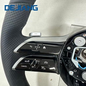 Volant de <span class=keywords><strong>voiture</strong></span> pour Mercedes-Benz CLASS W205 W204 W222 W463 W464 AMG GLA GLC CLS CLA Classe A Classe E - Volant en cuir - Product Image 4