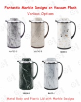 Échantillon gratuit de fiole thermos isolée sous vide de 1,6 l 1,9 l avec logo personnalisé garder thé café eau chaude froide fabricant avec recharge en verre