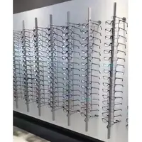 Sterke Metalen Sunglass Display Rack Aluminium Brillen Display Stands Wandmontage Brillen Zonnebrillen Display Staven