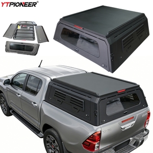 Capot rigide en aluminium pour benne de pick-up Toyota <span class=keywords><strong>Hilux</strong></span> Gun125 Revo GR Sport avec porte-bagages de toit - Product Image 1