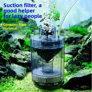 Filtre <span class=keywords><strong>WC</strong></span> à aspiration forcée en ABS, purificateur d'eau avec bactéries oxydantes, nettoyage automatique des excréments pour aquarium - Product Image 2