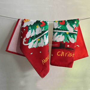 Nouvelle collection 2026 : Lot <span class=keywords><strong>de</strong></span> 2 torchons <span class=keywords><strong>de</strong></span> cuisine en coton 100 % personnalisables avec impression, idéal pour Noël – Ensemble cadeau en tissu <span class=keywords><strong>de</strong></span> sac à farine - Product Image 6