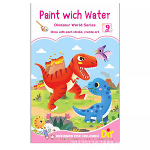 Offres Spéciales jouets éducatifs activité eau avec couleurs <span class=keywords><strong>dessin</strong></span> livre impression avec Palette pour enfants enfants - Product Image 4
