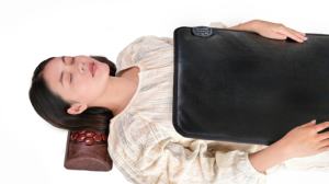 Kainos A2800 Soldes d'été Matelas chauffant coréen en pierre de jade à ions négatifs, blindé contre les EMF, contrôle filaire manuel, corps entier - Product Image 4