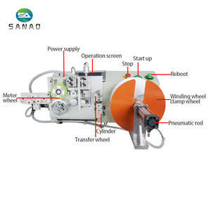 Tam otomatik kablo ölçüm ve kesme makinesi sayma metre kablo tel sarma makinesi ciltleme tel bağlama makinesi - Product Image 4