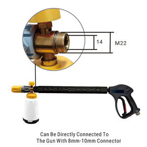Lavadora de Carros de Alta Pressão com Canhão de Espuma para Limpeza de Juntas Metálicas - Product Image 4