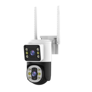 Cuộc sống thông minh tuya Wifi PTZ ống kính kép <span class=keywords><strong>IP</strong></span> <span class=keywords><strong>Camera</strong></span> mạng 8MP 2 chiều âm thanh phát hiện chuyển động & được xây dựng trong còi báo động cho nhà CCTV giám sát - Product Image 1