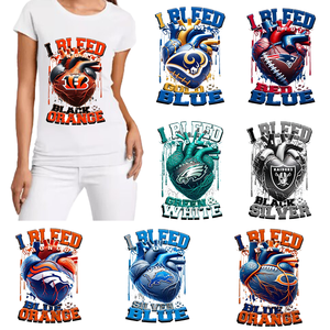 Transferencias DTF <span class=keywords><strong>de</strong></span> la NFL <span class=keywords><strong>de</strong></span> Alta Calidad, Venta Directa <span class=keywords><strong>de</strong></span> Fábrica, para Camisetas, Impresión en Vinilo - Product Image 1