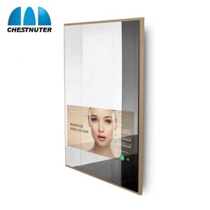 Miroir magique de 43 pouces, borne photo tactile, écran TV 4K, kiosque publicitaire sur pied - Product Image 4
