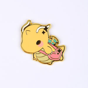 Chapeau en métal pour vêtements artisanaux Épingles de revers en métal Épingle Pokemon mignonne de dessin animé Épingle en émail Pokemon personnalisée - Product Image 3